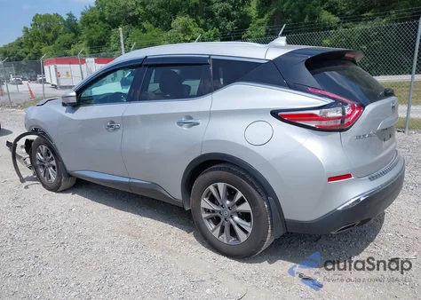 2017 Nissan Murano Sl z USA, uszkodzony, nr VIN 5N1AZ2MHXHN139634